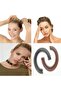 Hair combs 2pc flexible elastic organizer set. - 2