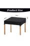 Dustproof and sun-protective garden patio furniture cover - square outdoor table folding picnic waterproof windproof Oxford cloth 90 x 10 cm black - 2