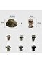 Men's camouflage wide-brim sun hat mesh beach/hunting style13. - 5