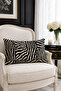 Zebra Patchwork 2-Piece Throw Pillow Cover 35X55 cm