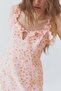 Ruffled crêpe dress - 4