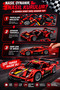 426 Pieces Race Car Building Set 1:18 Scale Pull Back and Release Mechanism Educational Block Toy Car Ages 6+ Legosu - 6