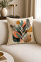 Bohemian Geometric Rainbow Pattern Decorative Throw Pillow Cover (Double Sided) - 3