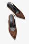 Caarel Women's Heeled Shoes - Brown Suede - 3