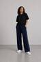 3 Pieces of Black+Grey+Navy Blue Straight-Leg Sweatpants with Side Piping for a Stylish Look. - 5