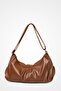 Smooth Taba Large Size Casual Women's Shoulder Bag - Crossbody Daily Bag with Adjustable Strap - 3