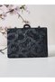 Women's Black Shiny Leather Detailed Black Chain Evening Dress Bag 15X23 cm - 3