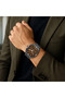 Men's Multifunction Brown Dial Watch - LC08348.650 - 5