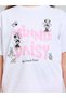 Girls White Minnie and Daisy Graphic Cotton T-Shirt - 3