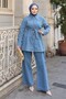 Deniz Classic Denim Suit Light Blue 6167