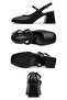 Letwa black high heeled shoes - 4