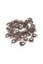 Round Ring Shaped 20X20 mm Edges Drop Model Brass Stainless (5 Pieces)