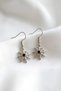 Spider Design Earrings Zircon Stone Earrings Gothic Style Earrings Y2K Style Flashy Earrings