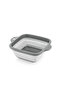 Qlux İdeas Folding Gray Square Strainer Home Office Camping Caravanl-00571-2 Gray
