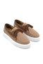 Zrc2602 - Premium Knitwear Men's Lace-Up Loafer Brown - 3