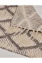 Grey Cotton Wool Woven Dhurrie 90x60cm - 4