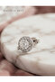 Brass Silver Color Zircon Stone Cartilage Model Earrings