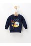 Bluza plusata Let s Fly, bleumarin