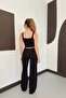 Kg Thin Straps Soft Textured Cropped Track Suit - 2