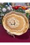Brand Handcrafted Hand Painted Rosewood Tray 52 cm - 3