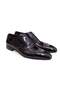 Black Color Lace-Up Genuine Leather Leather Sole Men's Shoes