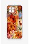 Omix X600 Compatible Orange Lily Patterned Silicone Case - 2