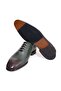 Green Color Lace-Up Genuine Leather Men's Shoes - 3