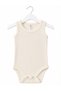H&C 5-Pack 100% Cotton Patterned Jacquard Sleeveless Baby Bodysuit - 2