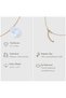 Intentions Collection 100% Natural Moonstone Necklace - the Stone of Feminine Energy - 7