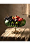 Crystal Cutting Decoration Handcrafted Avant-Garde Bowl 28 cm - Aura Series - 2