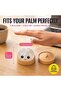 Glitter Dumpling Squishy Fidget Toy – Kawaii Mochi Fidget Toy Soft Bao Bun Stress Relief Balls with Realistic Steamer Container | Anti-Anxiety Sensory Squeeze Toy for Kids & Adults - 2