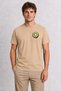 Dynamic Kiwi Graphic T-Shirt Print - Cream