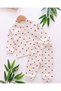 Baby Girl Heart Printed Front Snap Set of 2, 100% Cotton 3-6-9-12 Months Set - 2