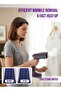 Foldable Handheld Garment Steamer|1400W| 150 ML| Upto 25g/min Continuous Powerful Steam |Lock Steam Switch| Ultra Easy Wrinkle Remover| Travel-Friendly |Removable Fabric Brush |SGS-315N Purple - 3