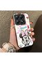 Mi 14t Pro 5g Compatible Silicone Edge Hard Back Case Couple Cartoon Pattern Phone Case - 3