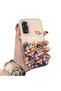 Redmi Note 11 Compatible Silicone Edge Hard Back Case Couple Phone Case with Floral Pattern