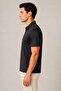 Technical Fabric Zippered Polo T-Shirt - 2