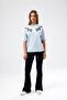 Sequin Double Tiger Embroidered Premium Fabric T-Shirt - 4