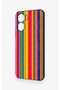 Vivo Y16 Compatible Colorful Patterned Silicone Case - 4