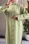 6596 - Comfortable and Stylish Zippered Soft Modal Fabric Long Women's Tunic - 2