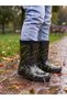 Thermal Lined Waterproof Boys' Rain Boots with Soles - 3