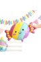 Cupcake Ice Cream 4 Years Old - 12 Piece Balloon Set Candy Ice Cream Candy Balloon Ice Cream Concept Birthday Balloon Set - 4