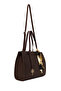 Women's Brown Printed Classic Shoulder Bag Wb500012Sb - 6