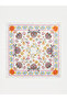 Ecru Patterned Women's Bandana - 3