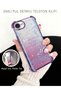 iPhone 16E/17E Compatible Transparent Four-Corner Silicone Coated Glossy Edge Case - 2