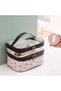 Transparent Multi-Compartment Toiletry Bag, Waterproof Travel Organizer with Zipper, Clear Cosmetic Storage Bag for Makeup, Skincare, Toiletries, Jewelry & Small Accessories - 4