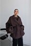 Brown Alyssa Belted Trench Coat - 5