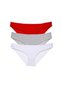 Glb-Stl41414 3 Pieces Super Eco Set Lycra Women's Slip Panties 542