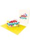 Happy Birthday Pop Up 3D Birthday Greeting Card, 18 x 26 x 0.10 cm Size, Multicolour