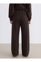 Two Mt Shop Quality Soulife Brown Combed Cotton Straight Slim & Slim Women's Sweatpants - 5